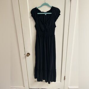 Old Navy Black Dress Medium, Sophia Loren vibes